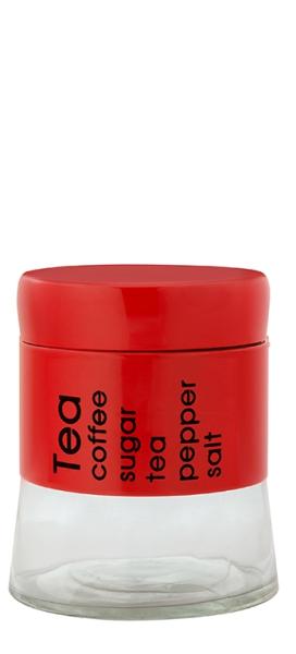 Vorratsgläser Agille rot 0,45L